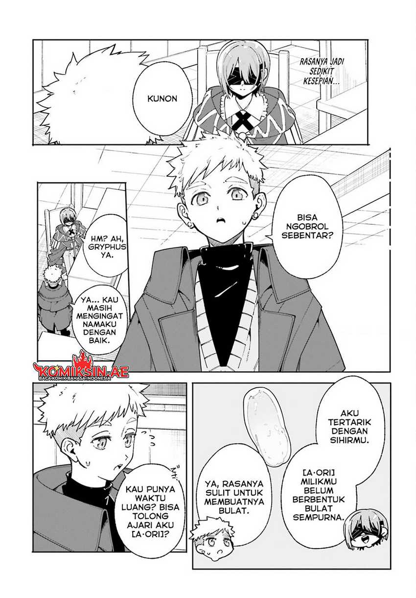 Majutsushi Kunon wa Mieteiru Chapter 34.1 - halaman 11