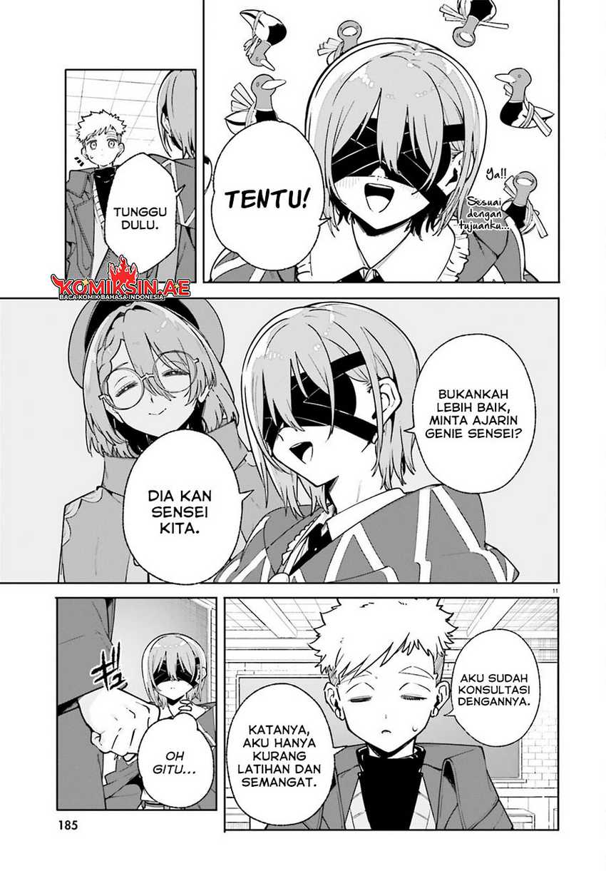 Majutsushi Kunon wa Mieteiru Chapter 34.1 - halaman 12