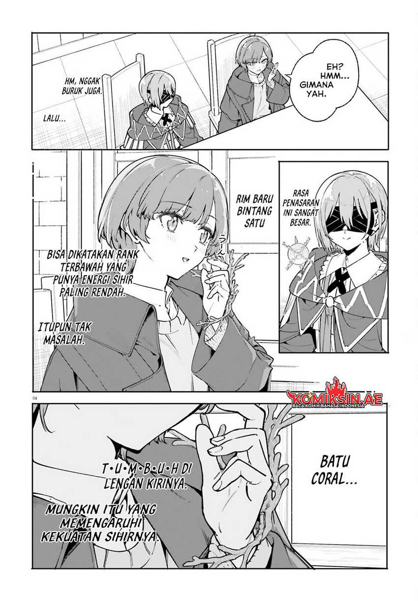 Majutsushi Kunon wa Mieteiru Chapter 34.1 - halaman 5