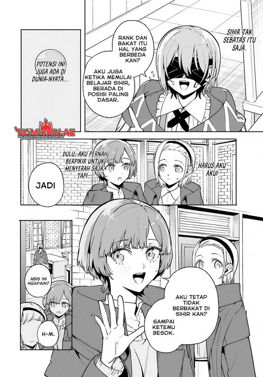 Majutsushi Kunon wa Mieteiru Chapter 34.1 - halaman 9