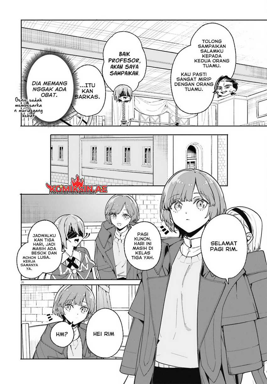 Majutsushi Kunon wa Mieteiru Chapter 34.2 - halaman 11