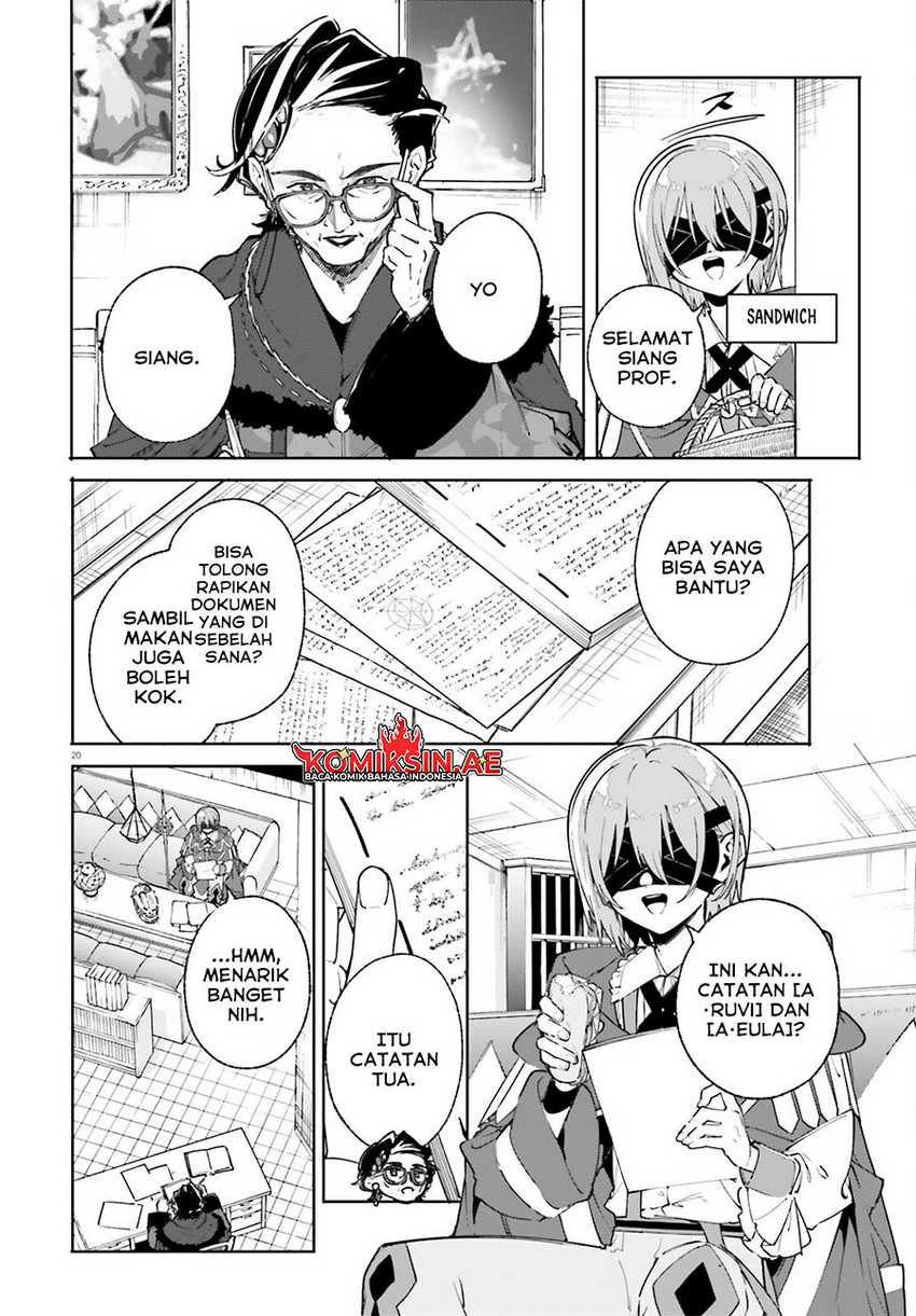 Majutsushi Kunon wa Mieteiru Chapter 34.2 - halaman 5