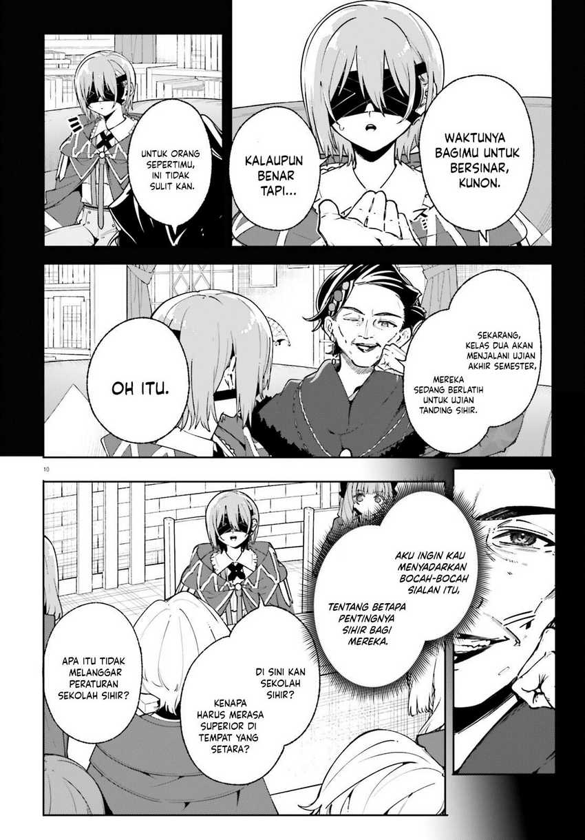 Majutsushi Kunon wa Mieteiru Chapter 35.1 - halaman 11