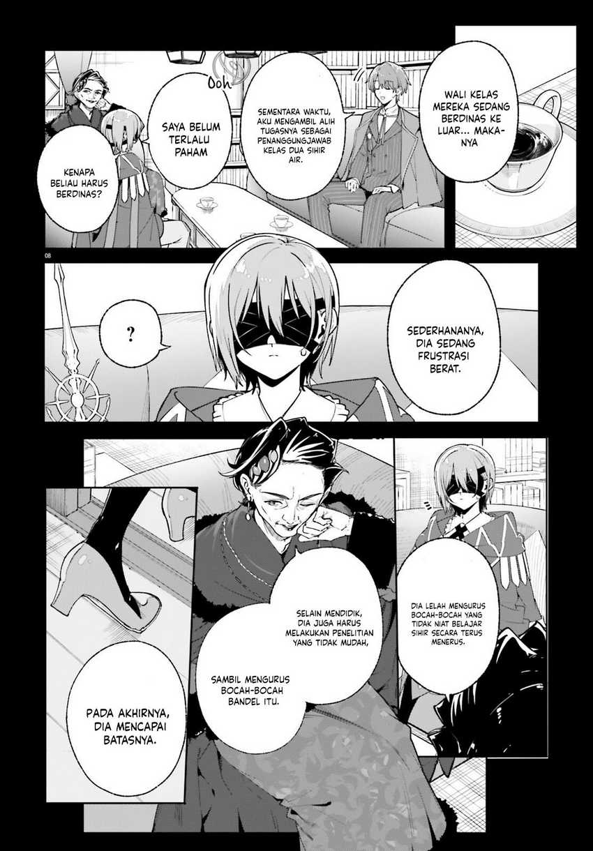 Majutsushi Kunon wa Mieteiru Chapter 35.1 - halaman 9