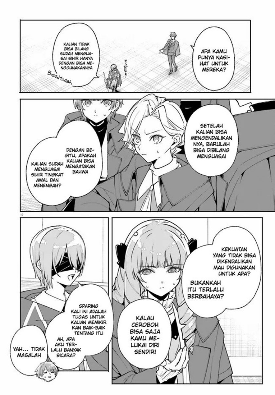Majutsushi Kunon wa Mieteiru Chapter 36.1 - halaman 11