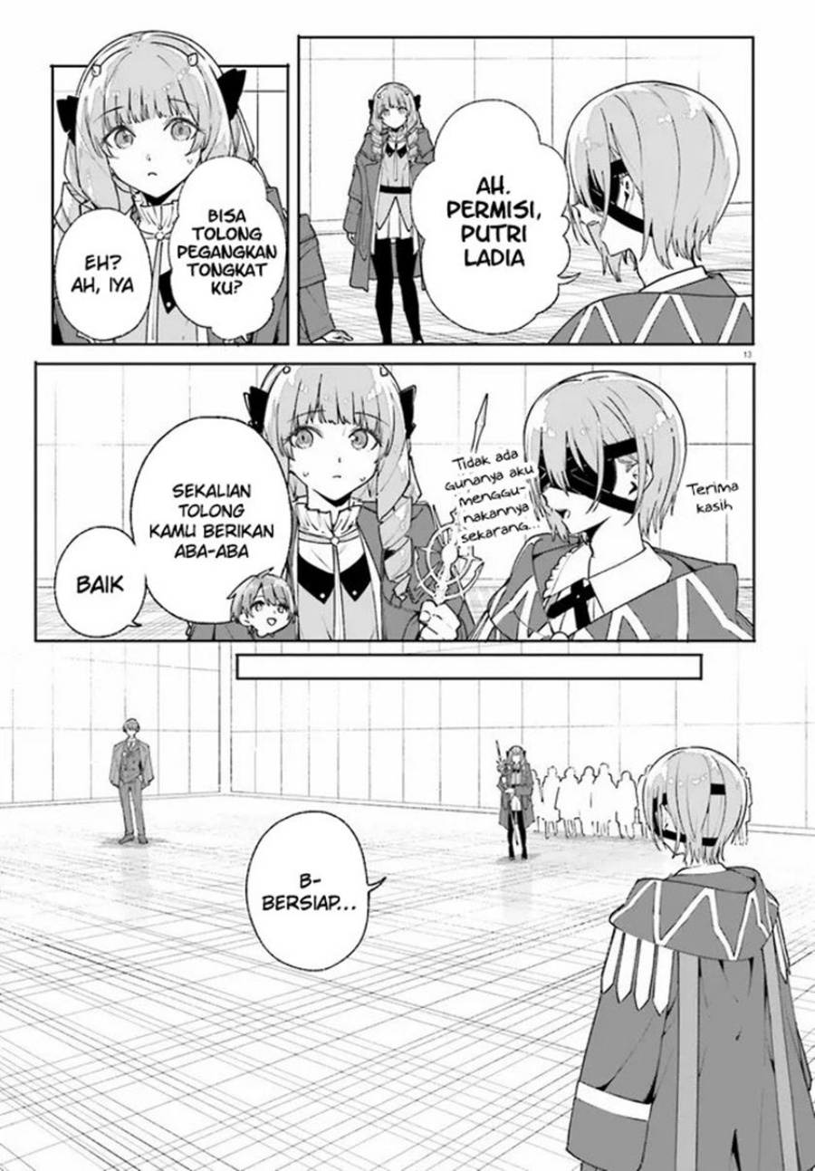 Majutsushi Kunon wa Mieteiru Chapter 36.1 - halaman 14