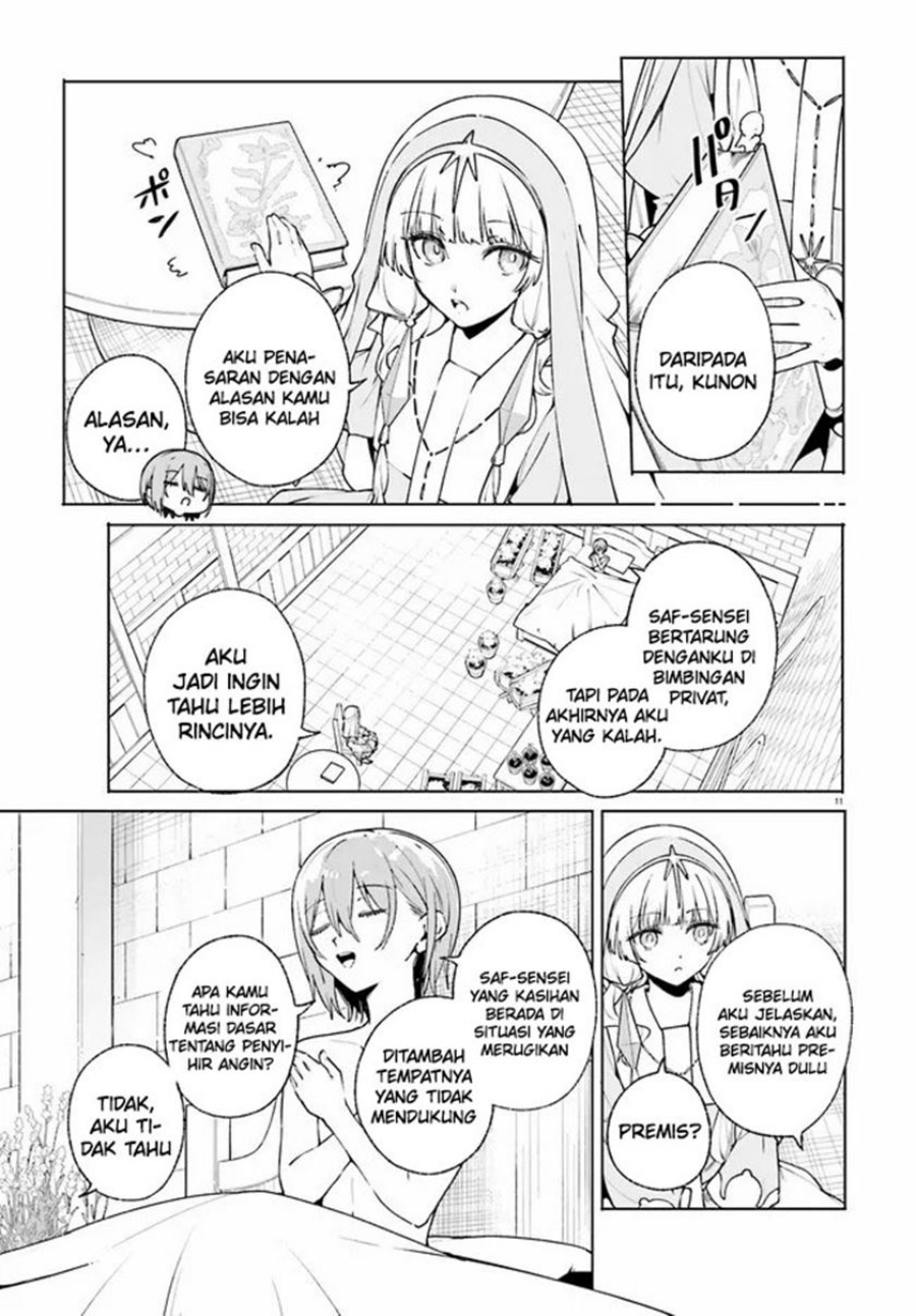 Majutsushi Kunon wa Mieteiru Chapter 37.1 - halaman 11