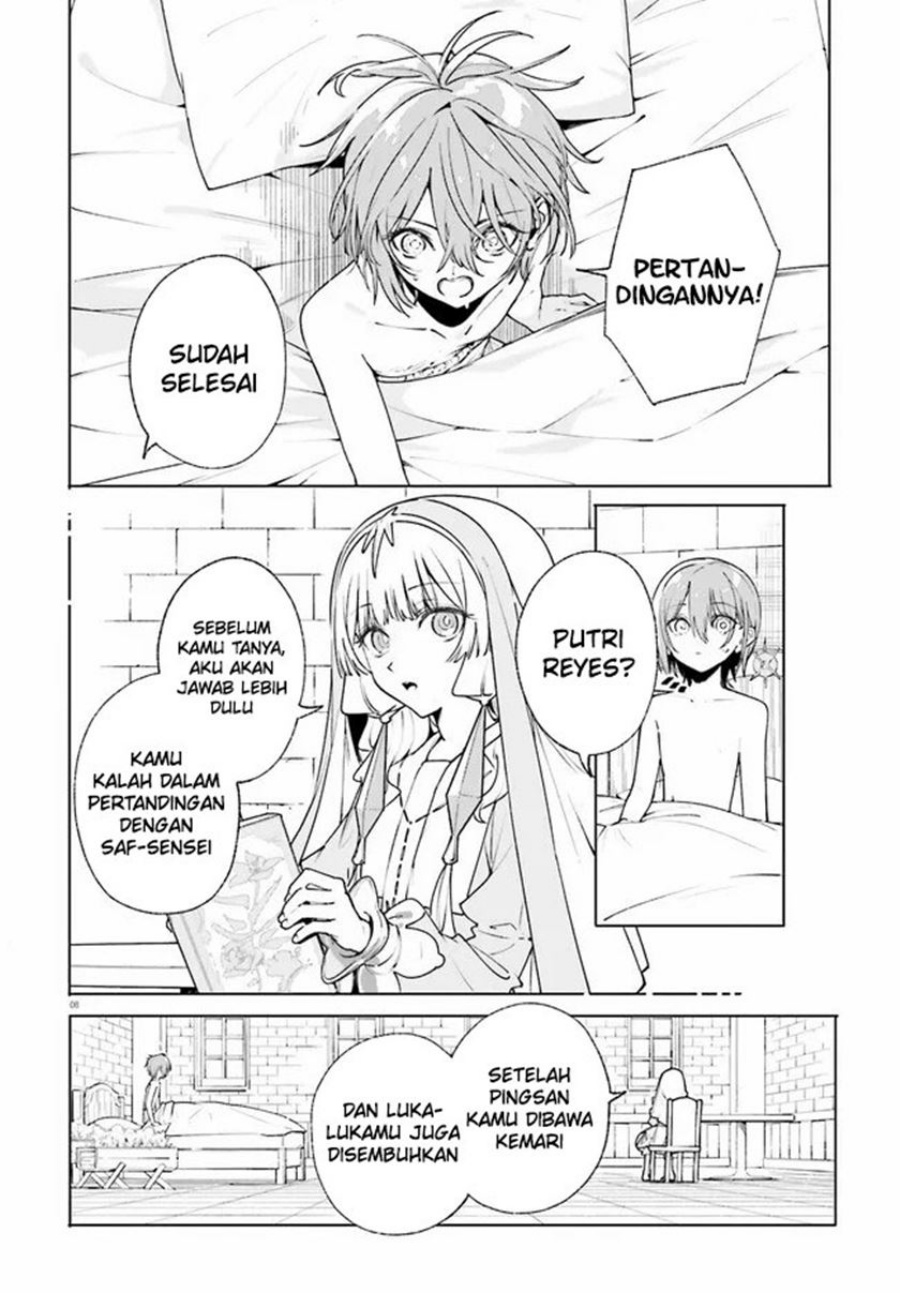 Majutsushi Kunon wa Mieteiru Chapter 37.1 - halaman 8