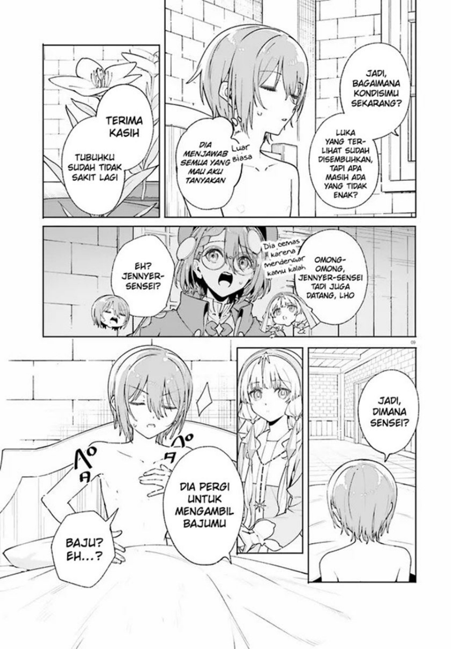 Majutsushi Kunon wa Mieteiru Chapter 37.1 - halaman 9