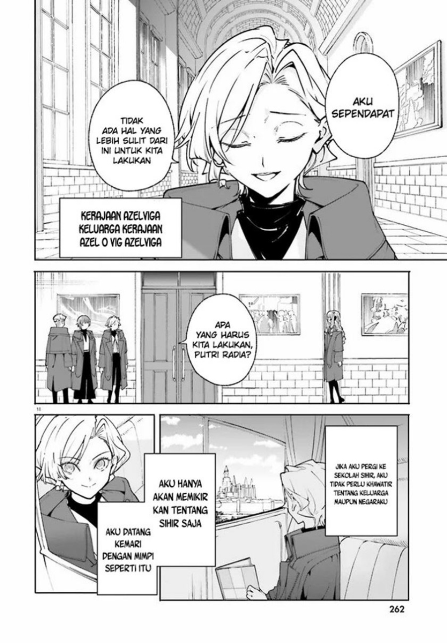 Majutsushi Kunon wa Mieteiru Chapter 37.2 - halaman 6