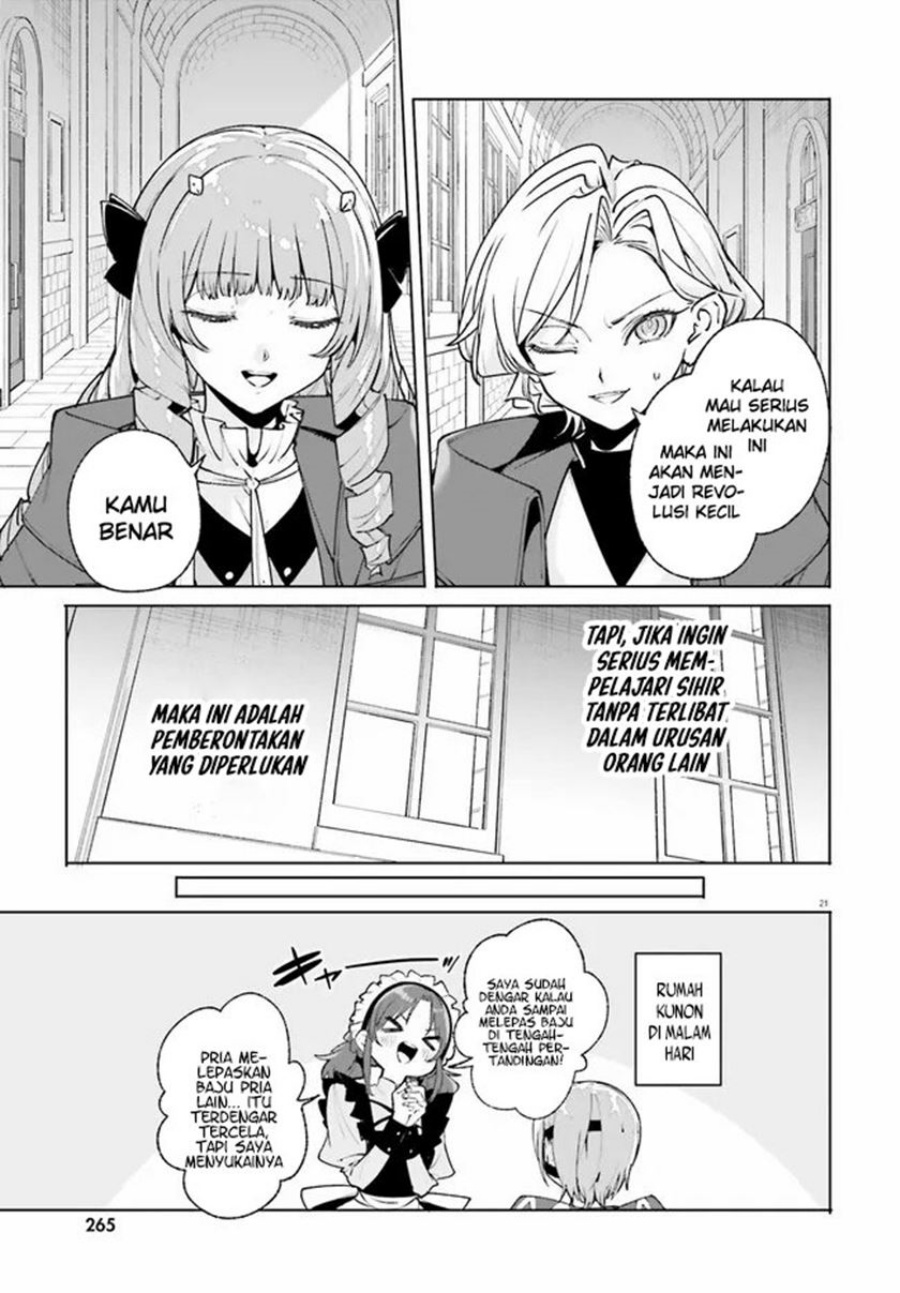 Majutsushi Kunon wa Mieteiru Chapter 37.2 - halaman 9