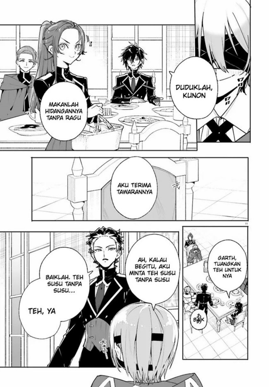 Majutsushi Kunon wa Mieteiru Chapter 38.1 - halaman 12