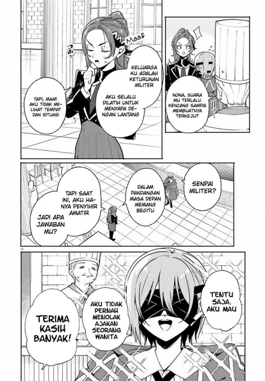 Majutsushi Kunon wa Mieteiru Chapter 38.1 - halaman 3