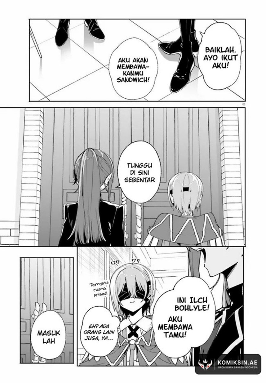 Majutsushi Kunon wa Mieteiru Chapter 38.1 - halaman 4