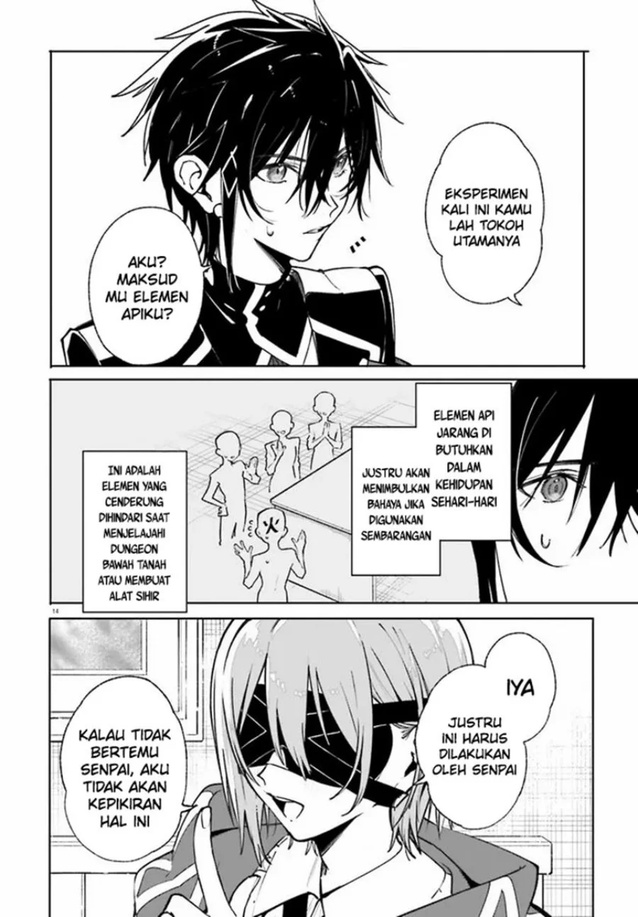 Majutsushi Kunon wa Mieteiru Chapter 39.1 - halaman 15