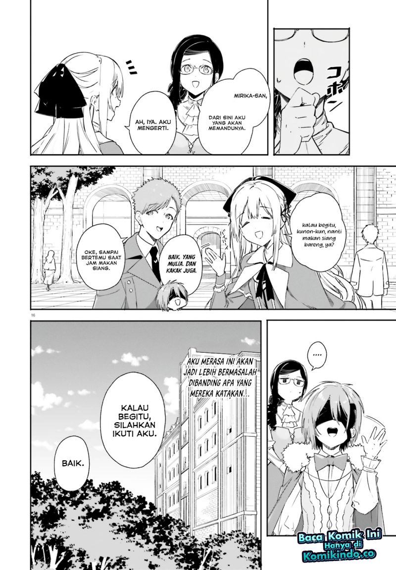 Majutsushi Kunon wa Mieteiru Chapter 4 - halaman 17