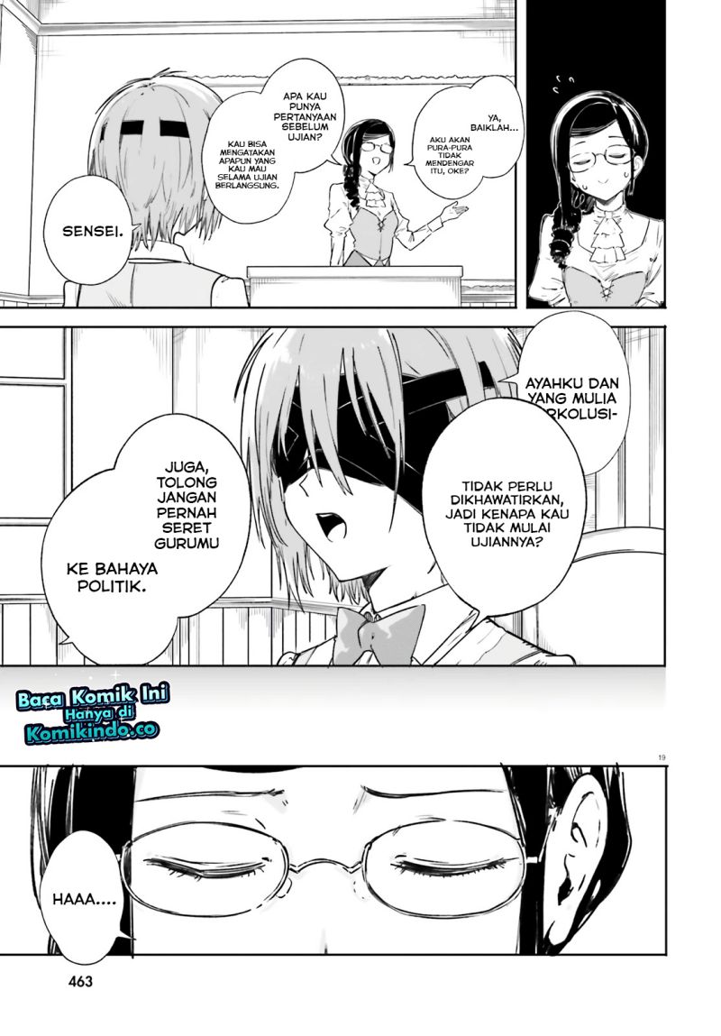 Majutsushi Kunon wa Mieteiru Chapter 4 - halaman 20