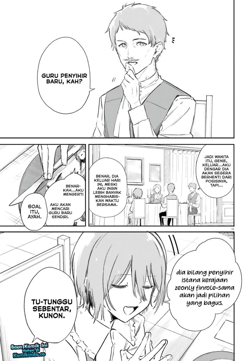 Majutsushi Kunon wa Mieteiru Chapter 6 - halaman 20