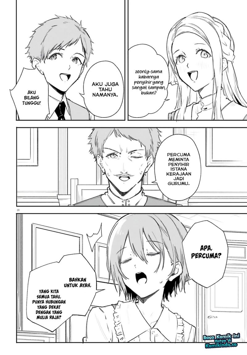 Majutsushi Kunon wa Mieteiru Chapter 6 - halaman 21