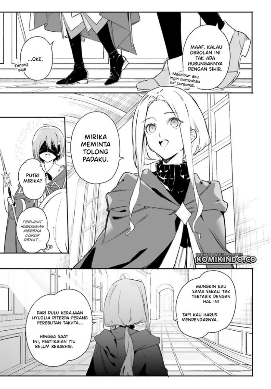 Majutsushi Kunon wa Mieteiru Chapter 7.2 - halaman 3