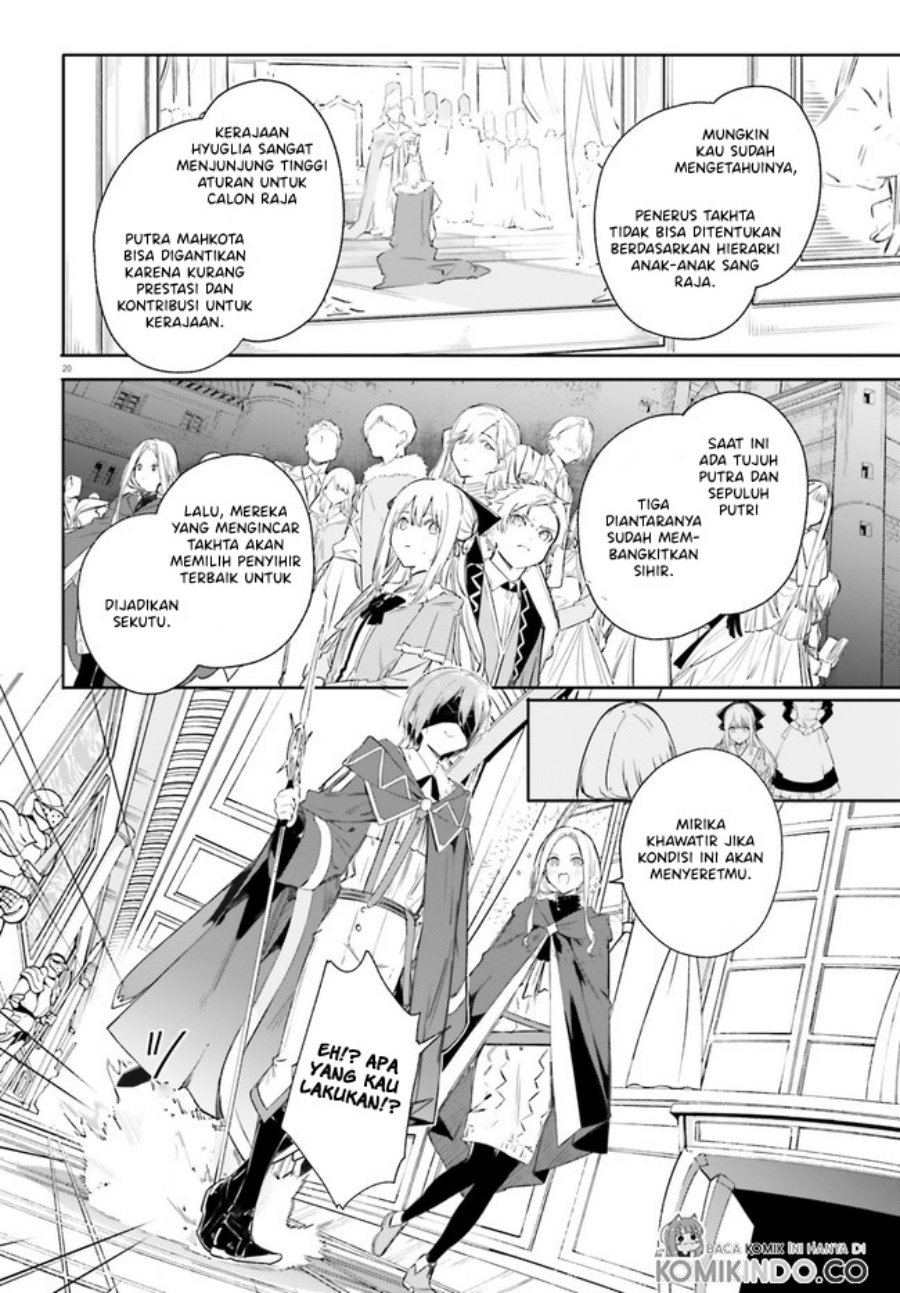 Majutsushi Kunon wa Mieteiru Chapter 7.2 - halaman 4
