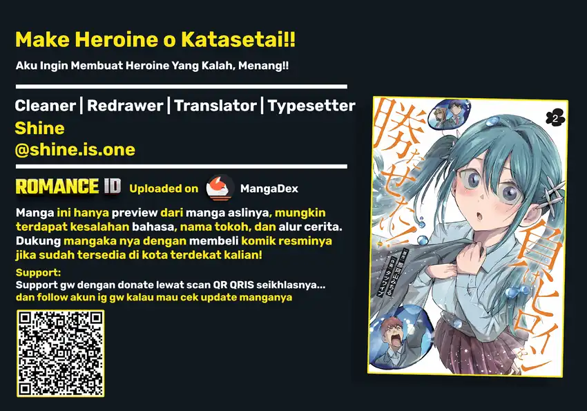 Make Heroine o Katasetai!! Chapter 24 - halaman 1
