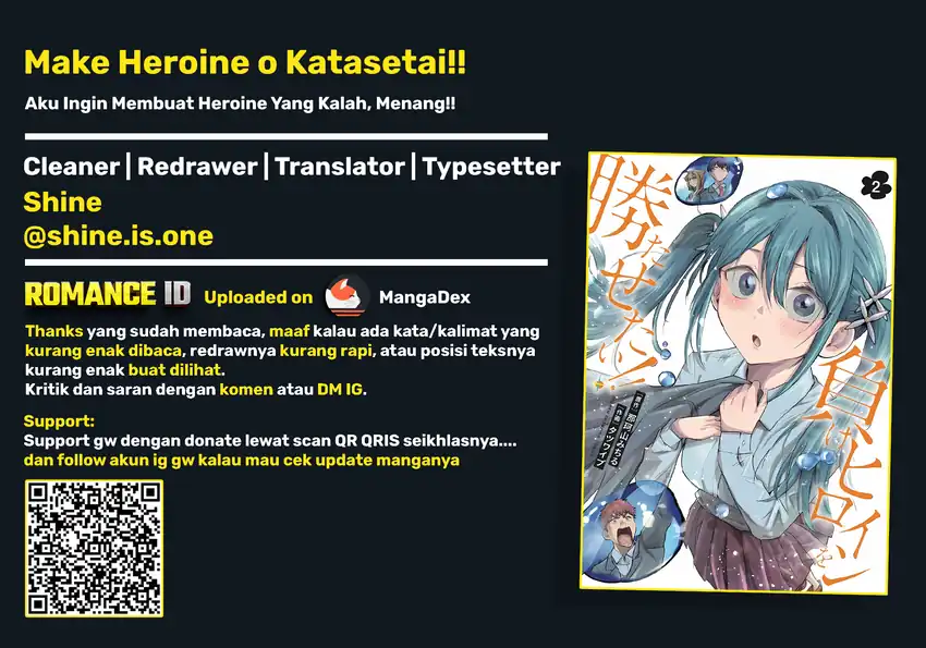 Make Heroine o Katasetai!! Chapter 25 - halaman 16