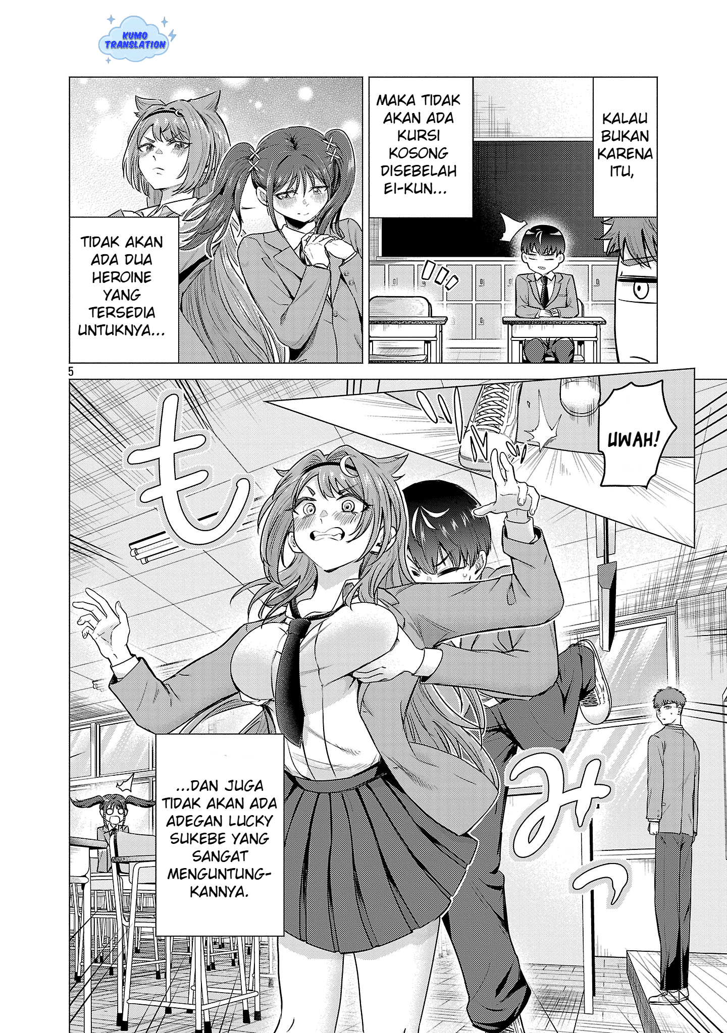 Make Heroine wo Katasetai!! Chapter 1 - halaman 9