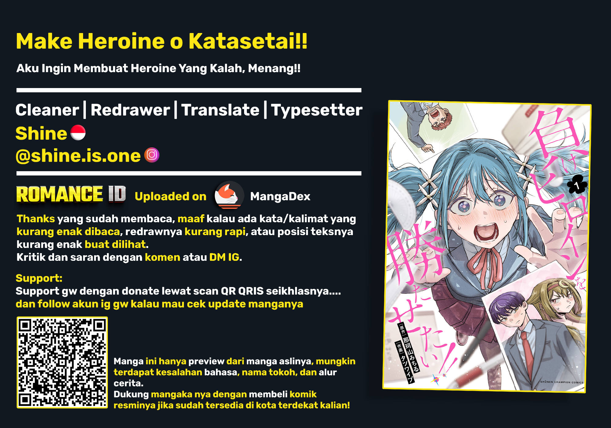 Make Heroine wo Katasetai!! Chapter 14 - halaman 24