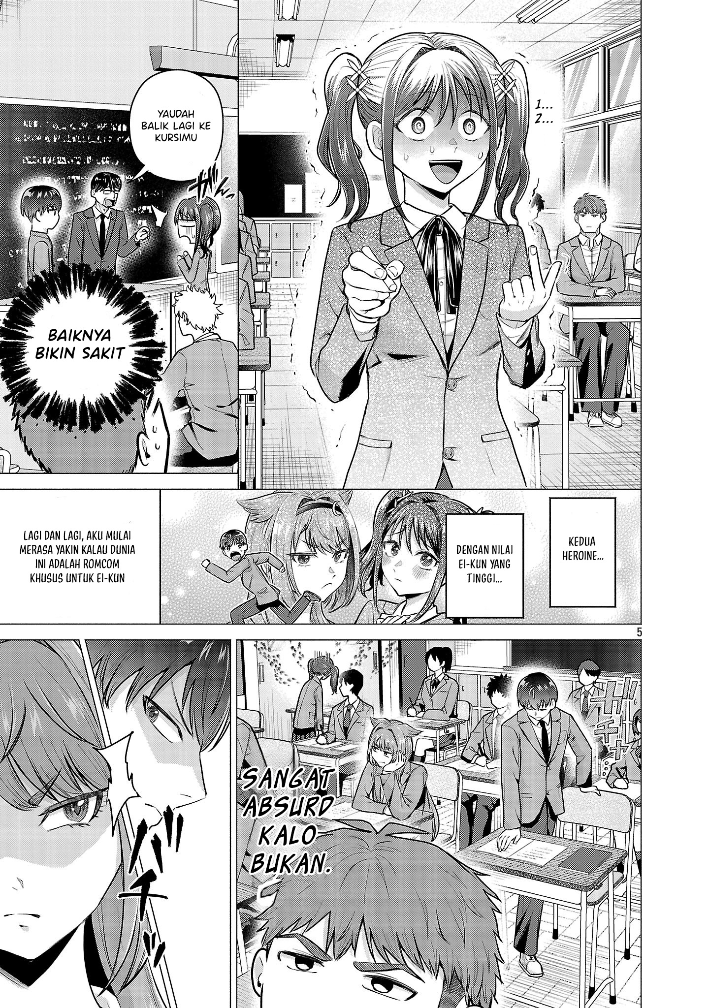 Make Heroine wo Katasetai!! Chapter 2 - halaman 6