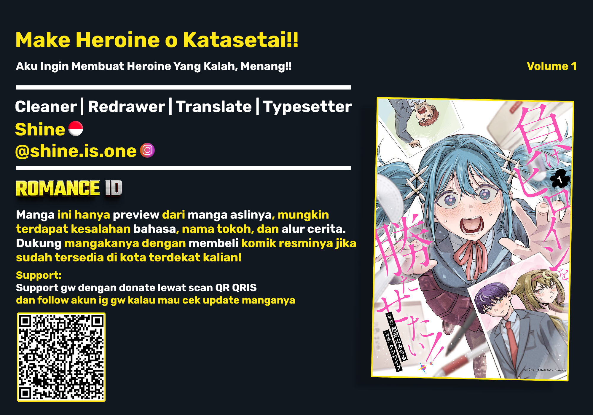 Make Heroine wo Katasetai!! Chapter 3 - halaman 1