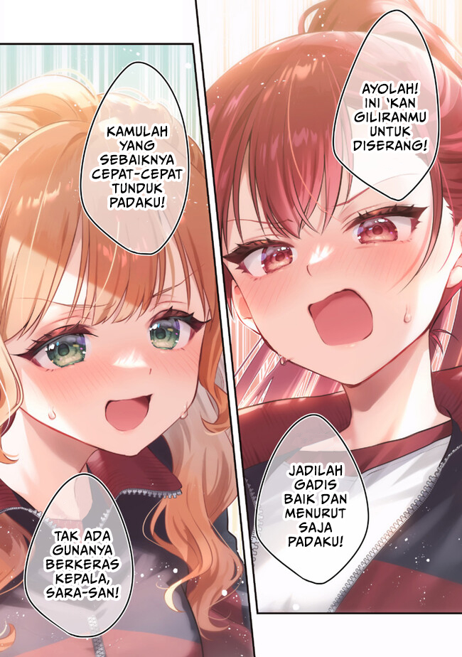 Makemasen kara to Iiharu Kao no Ii Onnanoko wo, Zenryoku de Kuppuku saseru Yuri no Ohanashi Chapter 1 - halaman 1