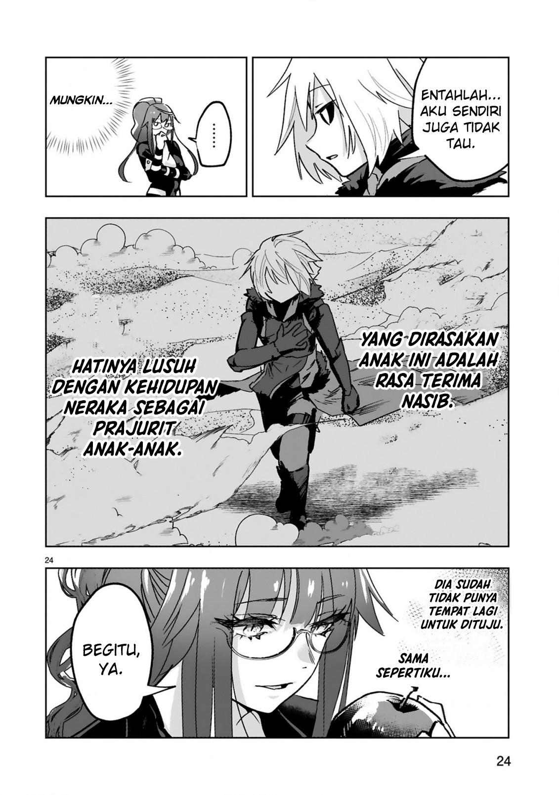 Makentsukai no Moto Shounenhei wa, Moto Tekikanbu no Oneesan to Issho ni Ikitai Chapter 1.2 - halaman 14