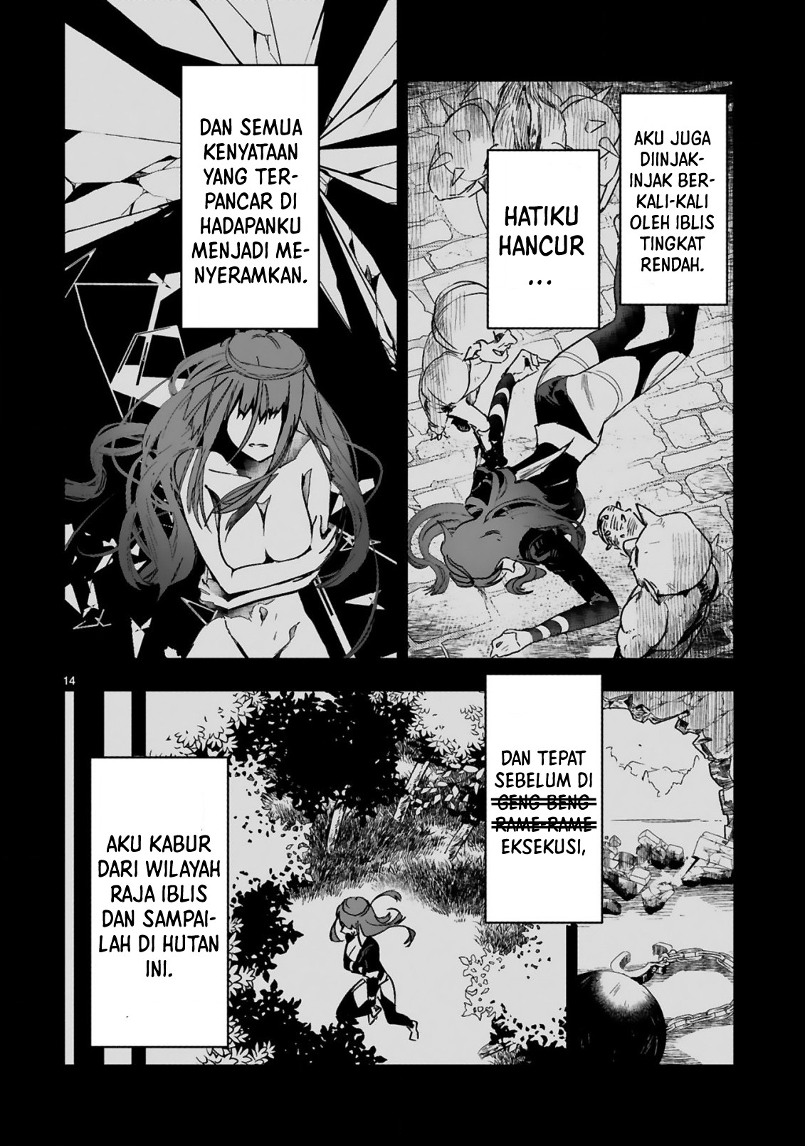 Makentsukai no Moto Shounenhei wa, Moto Tekikanbu no Oneesan to Issho ni Ikitai Chapter 1.2 - halaman 4