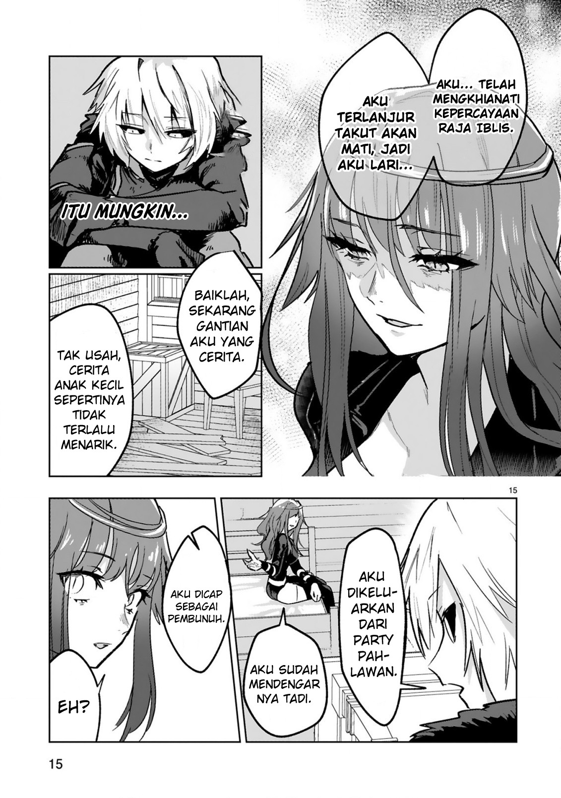 Makentsukai no Moto Shounenhei wa, Moto Tekikanbu no Oneesan to Issho ni Ikitai Chapter 1.2 - halaman 5