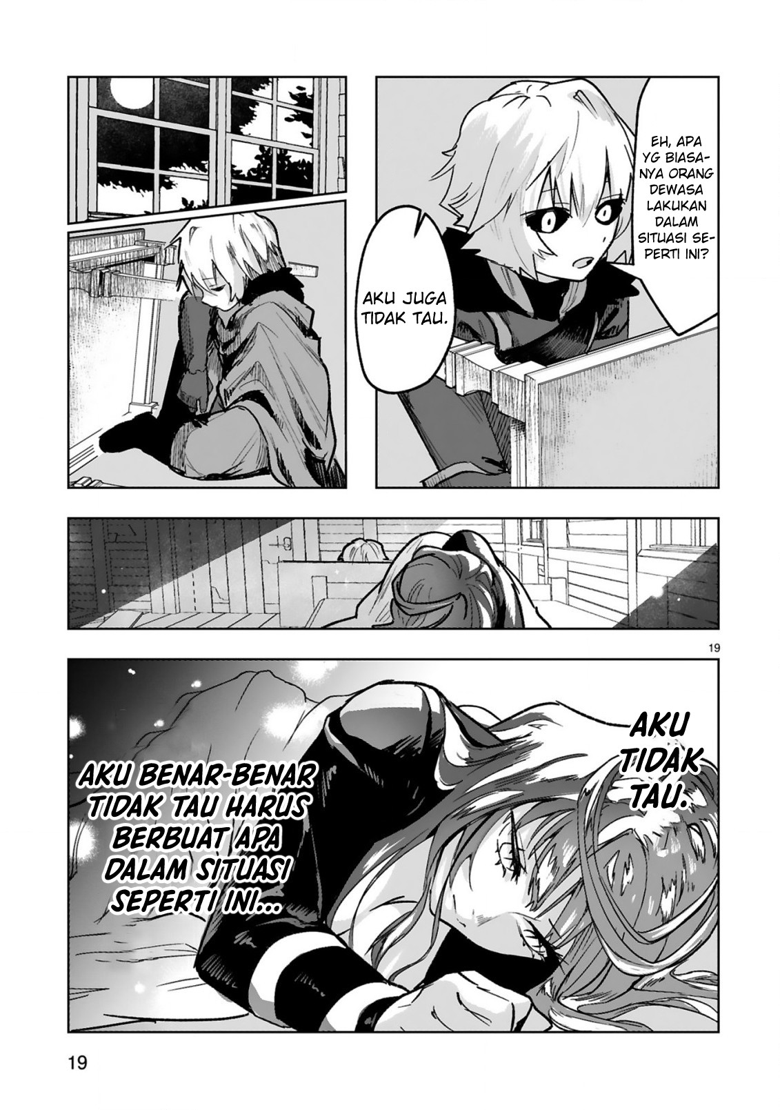 Makentsukai no Moto Shounenhei wa, Moto Tekikanbu no Oneesan to Issho ni Ikitai Chapter 1.2 - halaman 9