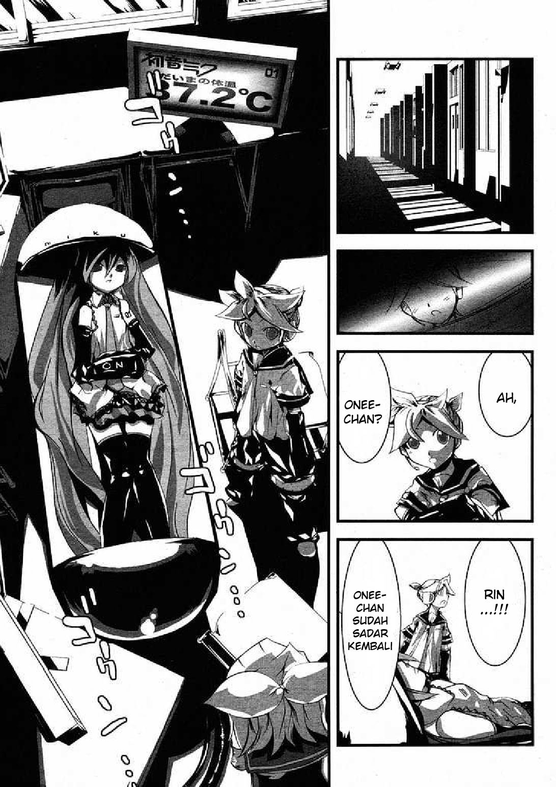 Maker Hikoushiki Hatsune Mix Chapter 4 - halaman 9