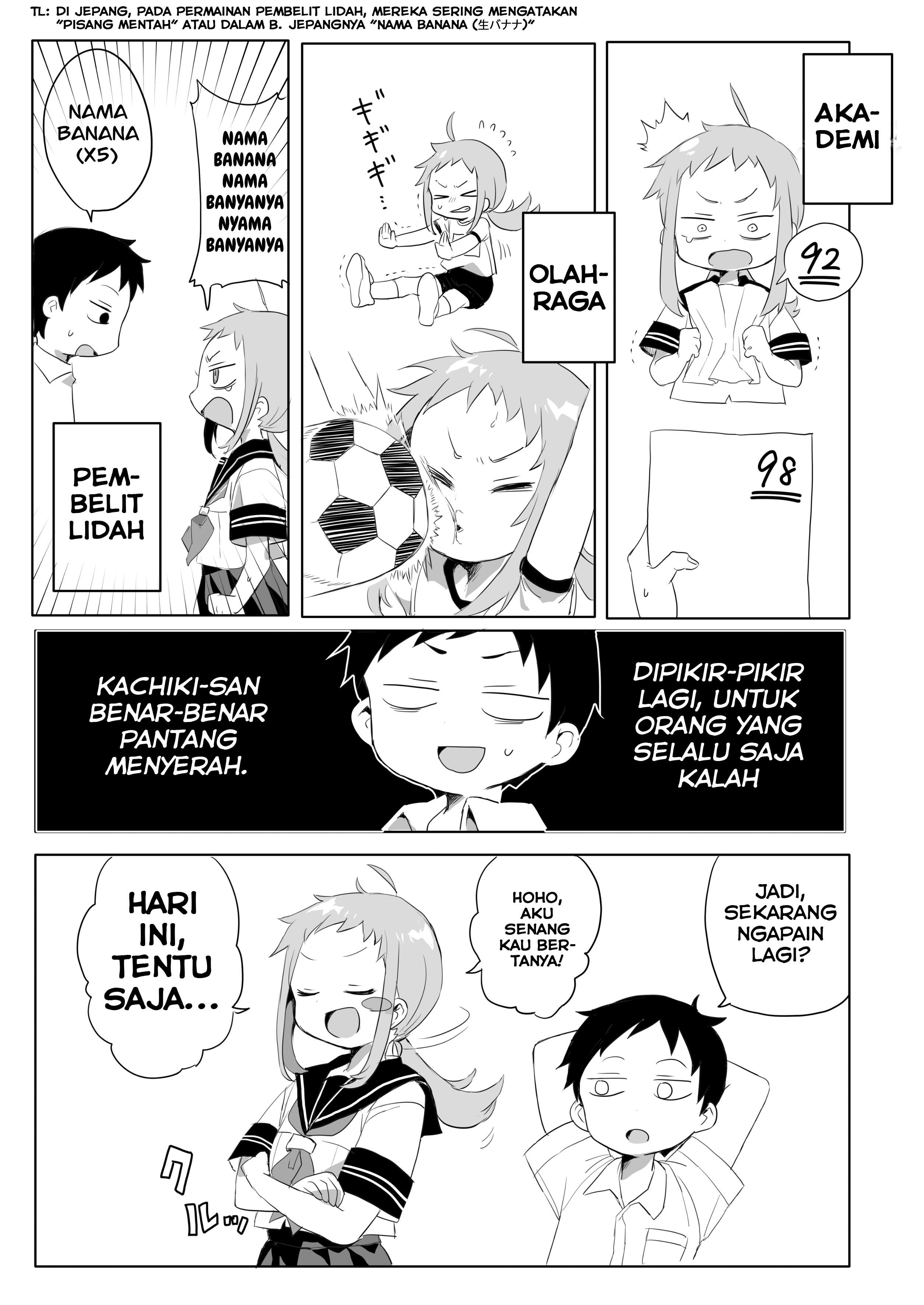 Makezugirai na Onna no Ko ga Shoubu wo Idondekuru Hanashi Chapter 0 - halaman 2
