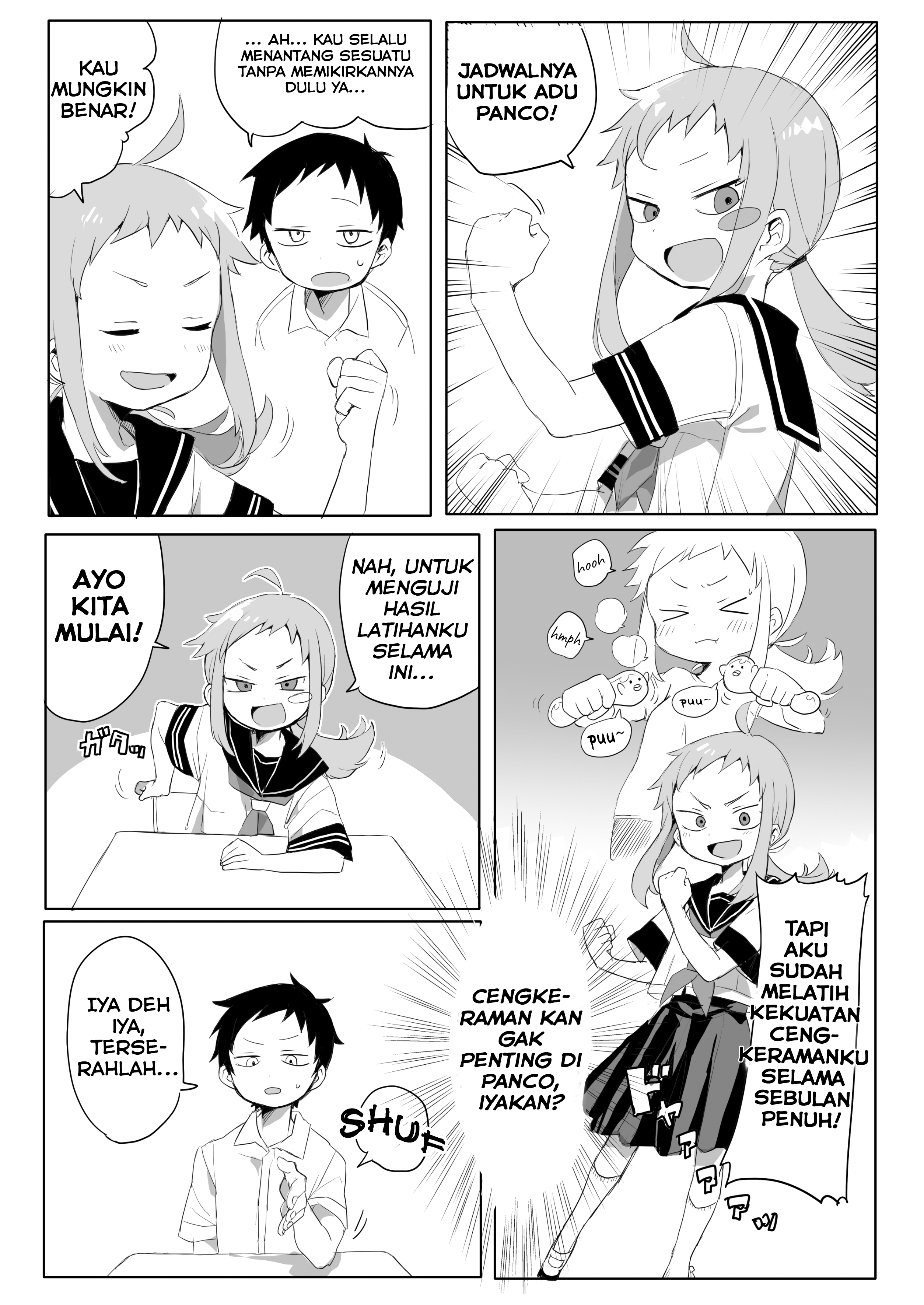 Makezugirai na Onna no Ko ga Shoubu wo Idondekuru Hanashi Chapter 0 - halaman 3