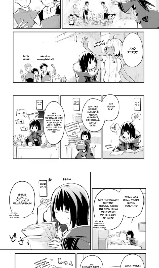 Making Magic: The Sweet Life of a Witch Who Knows an Infinite MP Loophole Chapter 6 - halaman 6
