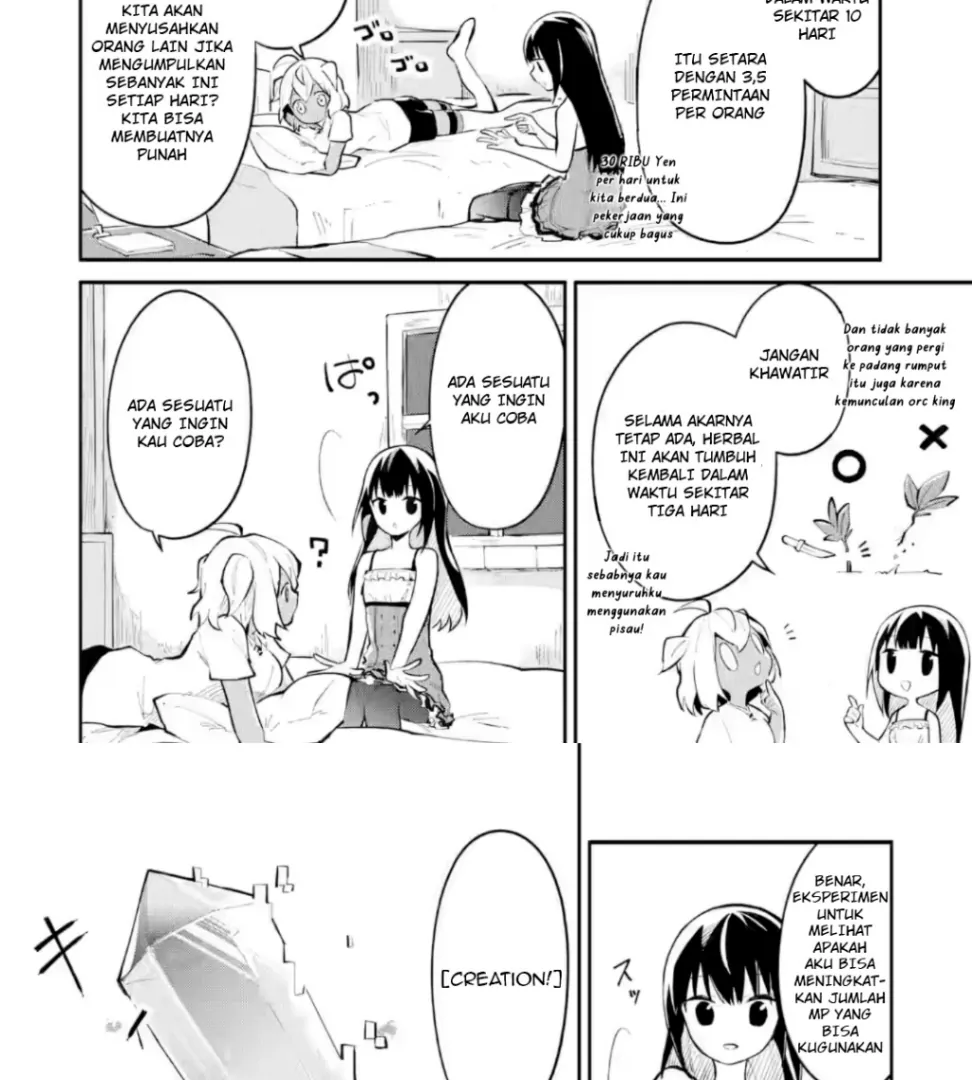 Making Magic: The Sweet Life of a Witch Who Knows an Infinite MP Loophole Chapter 7 - halaman 14