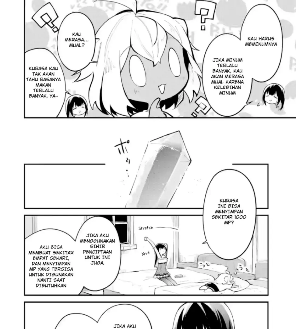 Making Magic: The Sweet Life of a Witch Who Knows an Infinite MP Loophole Chapter 7 - halaman 16
