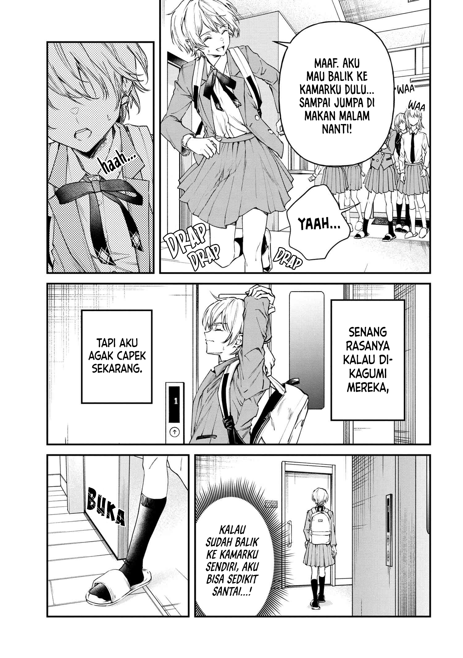 Makoto-senpai no Mae dewa Kakkotsukerarenai! Chapter 2 - halaman 3