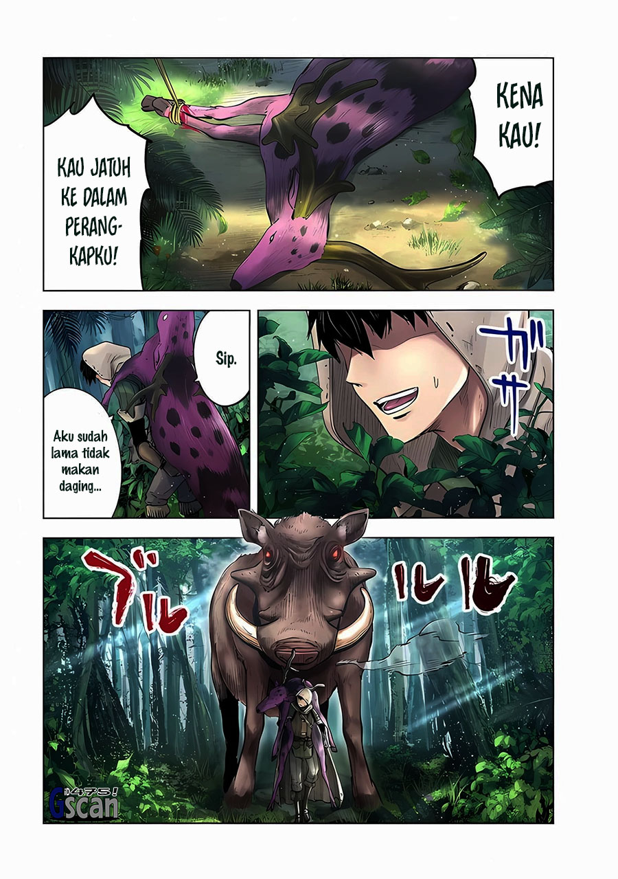 Makyou Seikatsu: Gakeppuchi Boukensha ga Hikikomoru ni wa Hirosugiru Chapter 1.1 - halaman 1