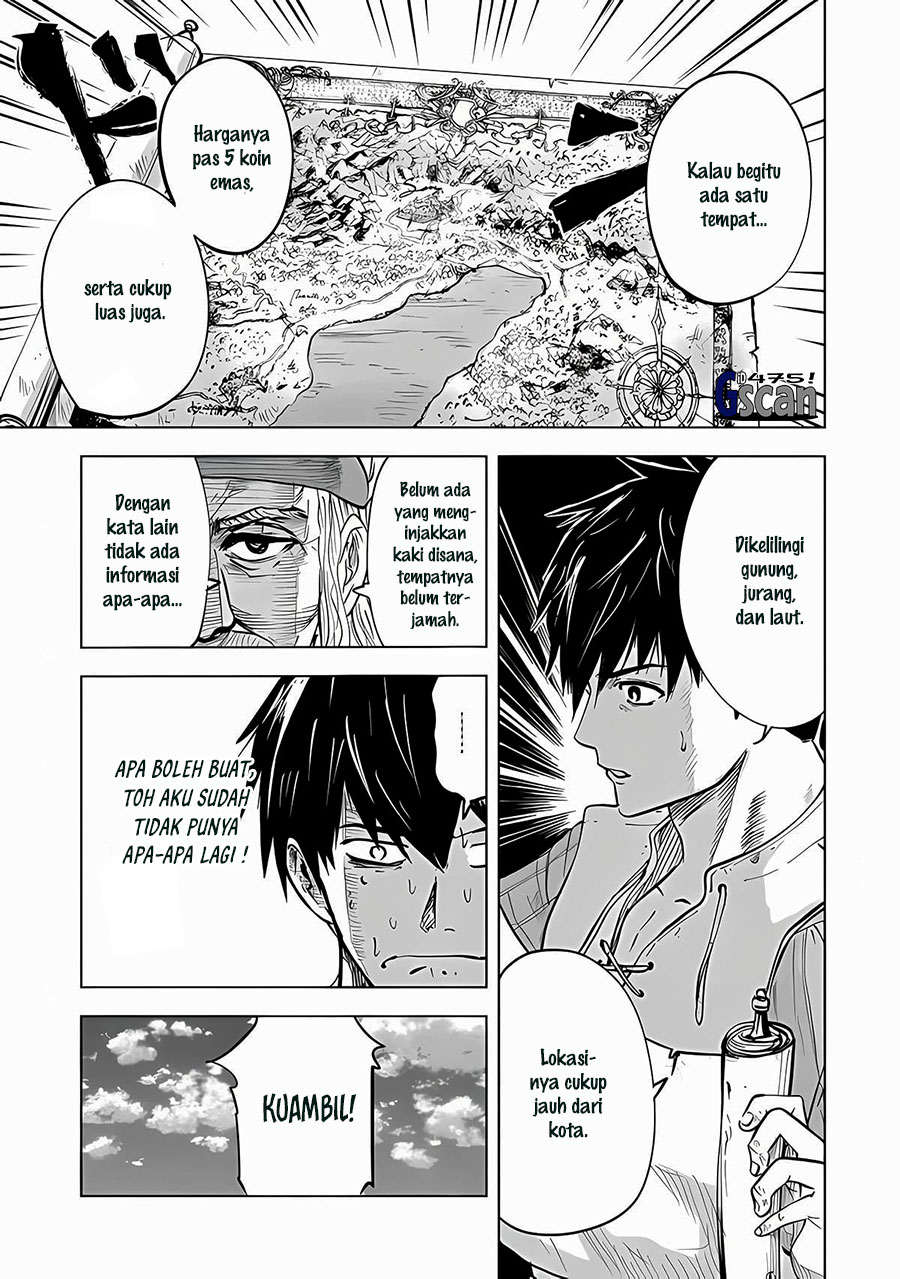Makyou Seikatsu: Gakeppuchi Boukensha ga Hikikomoru ni wa Hirosugiru Chapter 1.1 - halaman 6