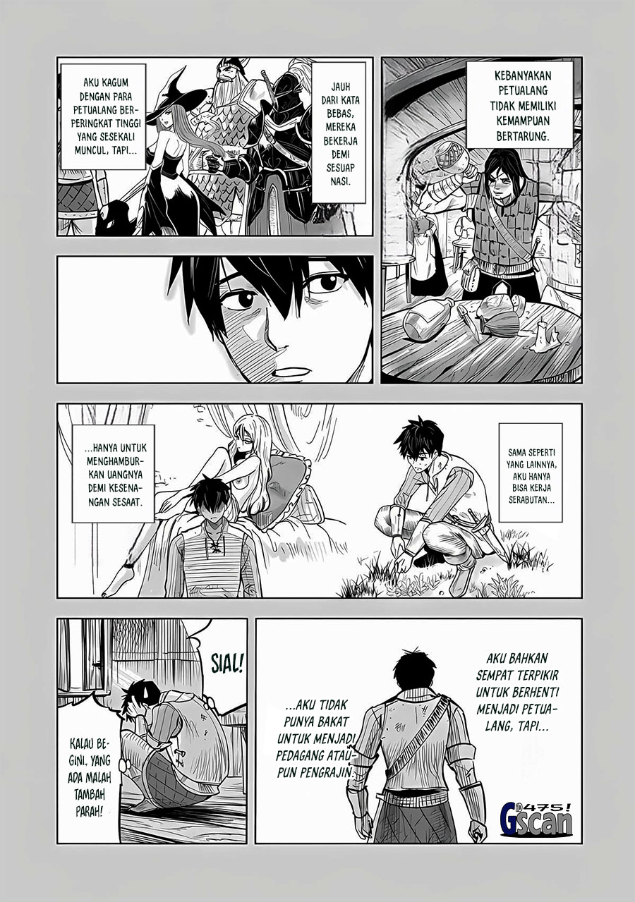 Makyou Seikatsu: Gakeppuchi Boukensha ga Hikikomoru ni wa Hirosugiru Chapter 1.1 - halaman 8