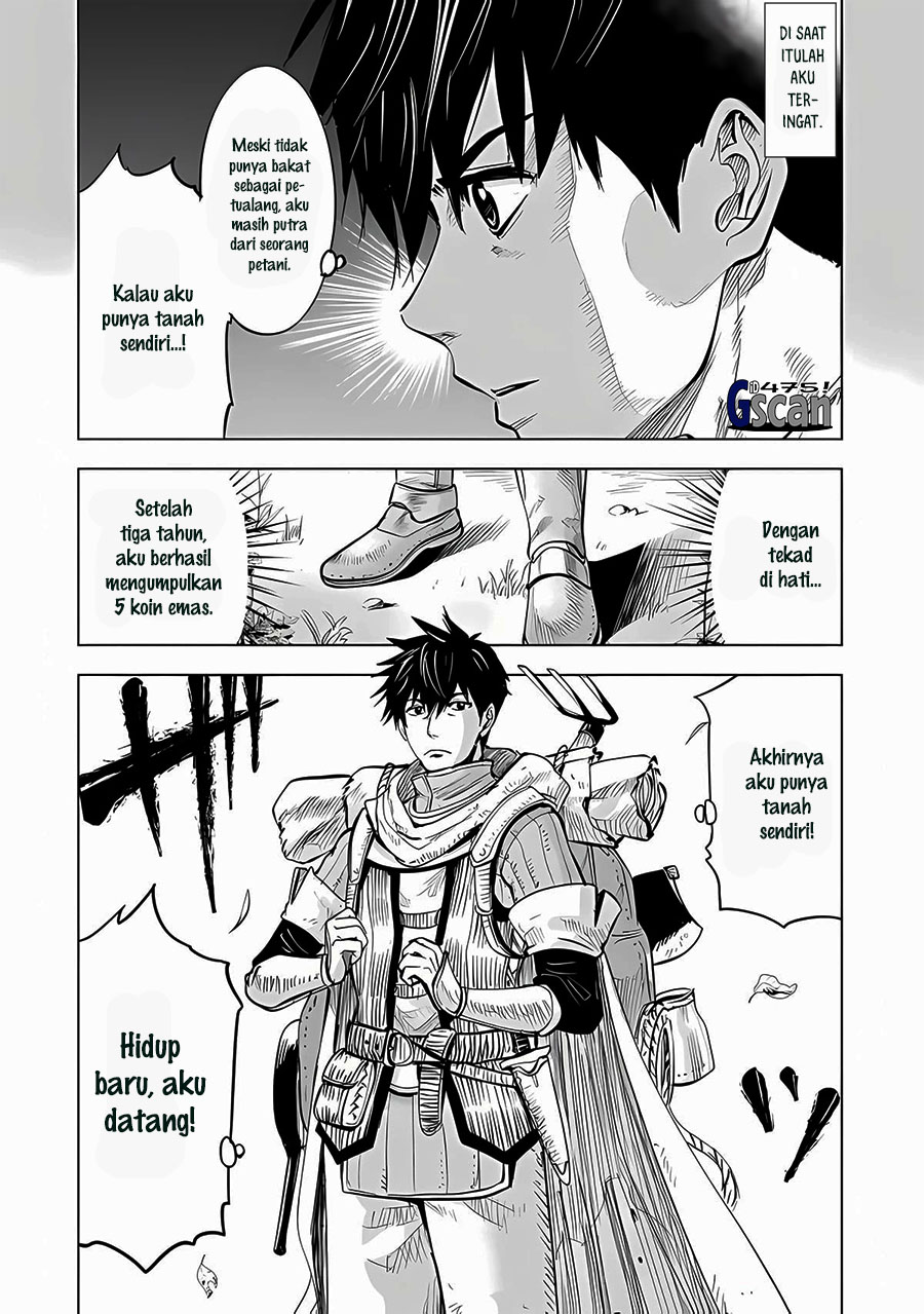 Makyou Seikatsu: Gakeppuchi Boukensha ga Hikikomoru ni wa Hirosugiru Chapter 1.1 - halaman 9
