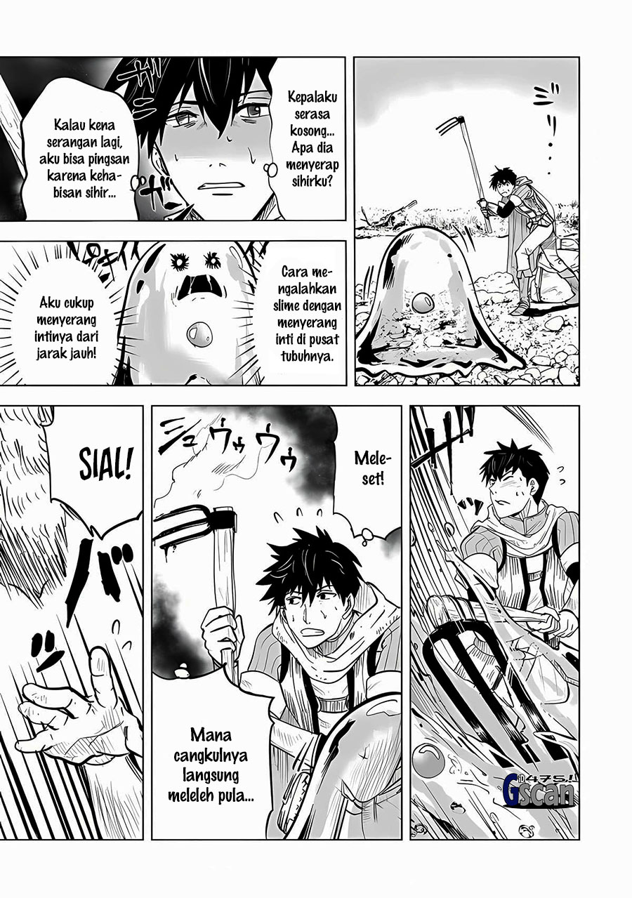 Makyou Seikatsu: Gakeppuchi Boukensha ga Hikikomoru ni wa Hirosugiru Chapter 1.2 - halaman 1