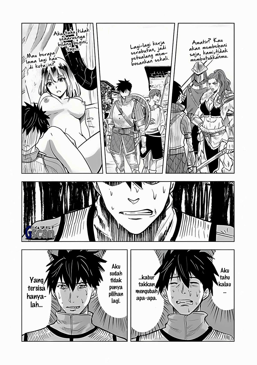 Makyou Seikatsu: Gakeppuchi Boukensha ga Hikikomoru ni wa Hirosugiru Chapter 1.2 - halaman 14