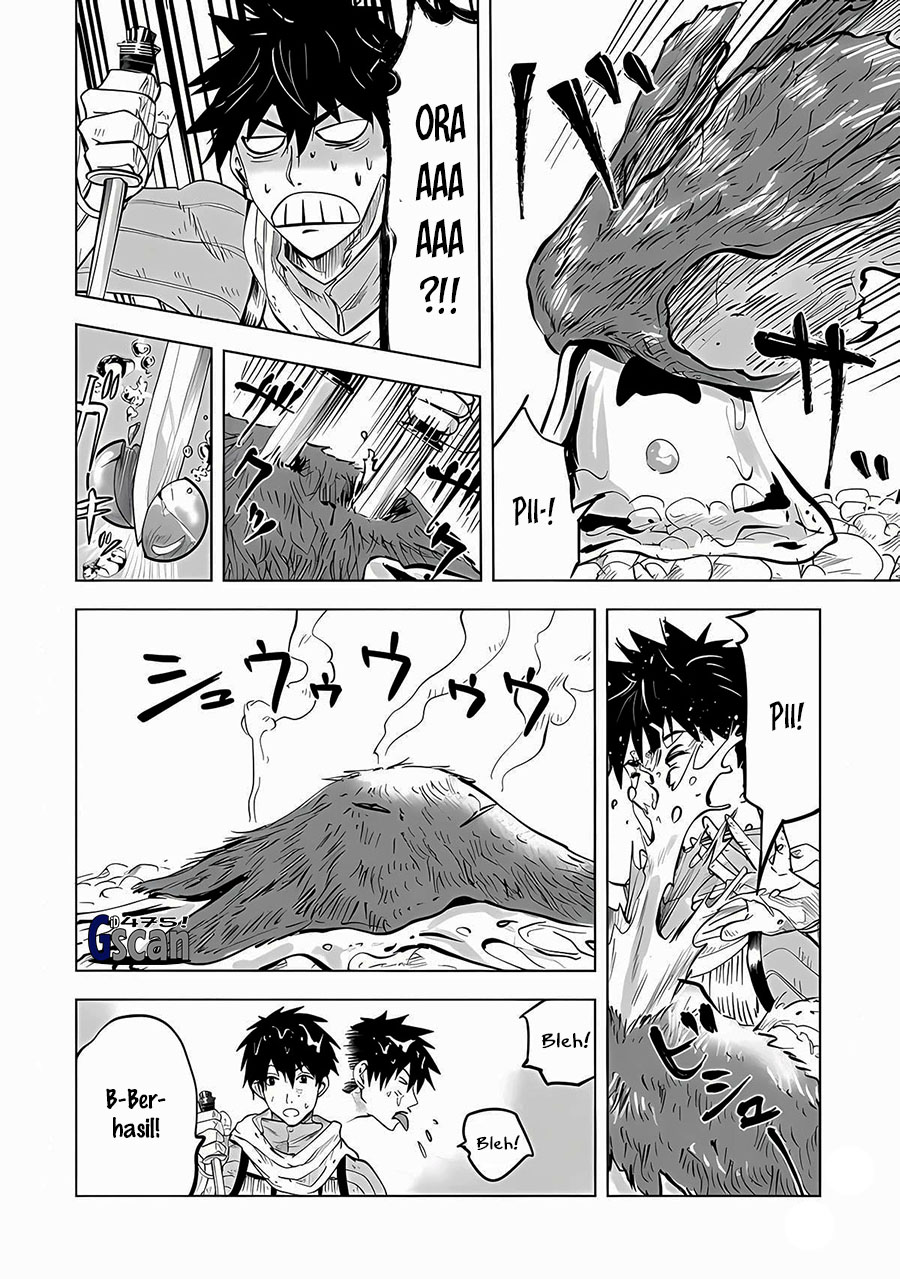 Makyou Seikatsu: Gakeppuchi Boukensha ga Hikikomoru ni wa Hirosugiru Chapter 1.2 - halaman 2
